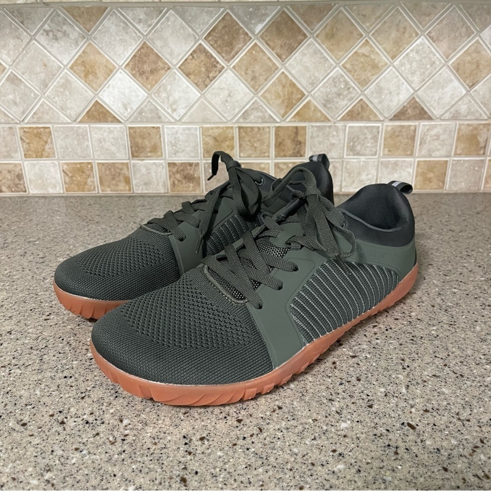 Whitin Men’s Zero Drop Barefoot Trail Running Shoes Wide Toe Box Size 46 (12.5W)